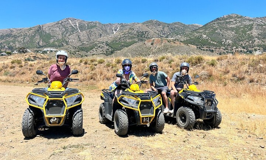 Image 9: 1 Hora de Aventura Guiada en Quads ATV en Mijas Málaga