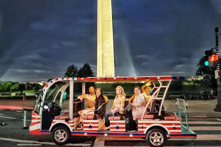 DC Monuments Day or Night American History Electric Cart Tour - Primary Image