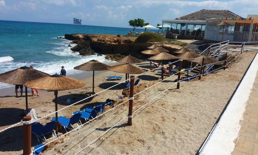 Image 71: ✈ KRETA | Kato Gouves - Diogenis Blue Palace Hotel 4* - Odkryty basen