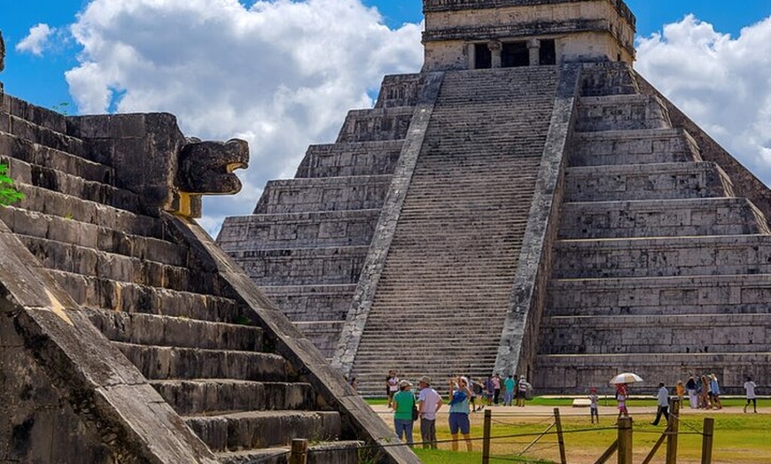Image 3: Morning Chichen Itza Ruins Tour with Cenote and Valladolid