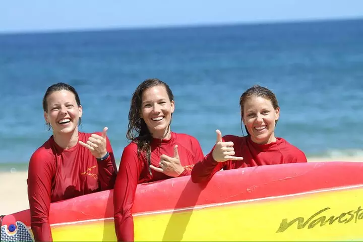 Kauai Learn to Surf: Private Group Lesson - Second Medium