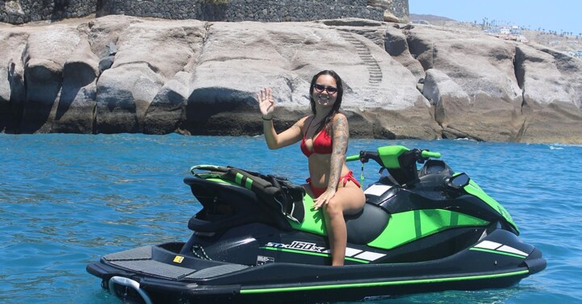 Safari en moto acuática desde Puerto Colón en Tenerife