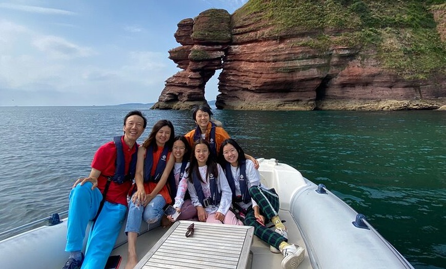 Image 27: Luxury Costal Rib Tour to Babbacombe Bay from Exmouth Marina
