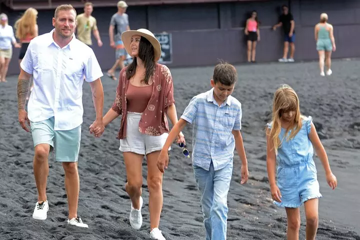 Big Island Highlights: Coffee, Volcano, Black Sands & Waterfall