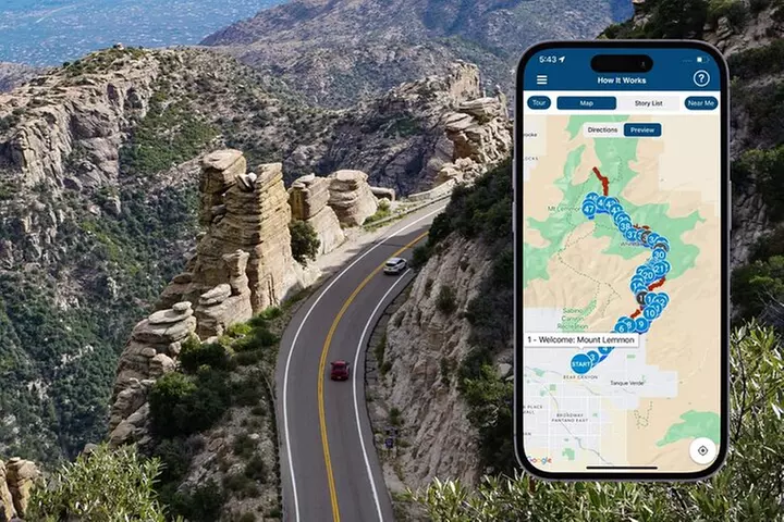 Mount Lemmon Self-Guided Driving Audio Tour