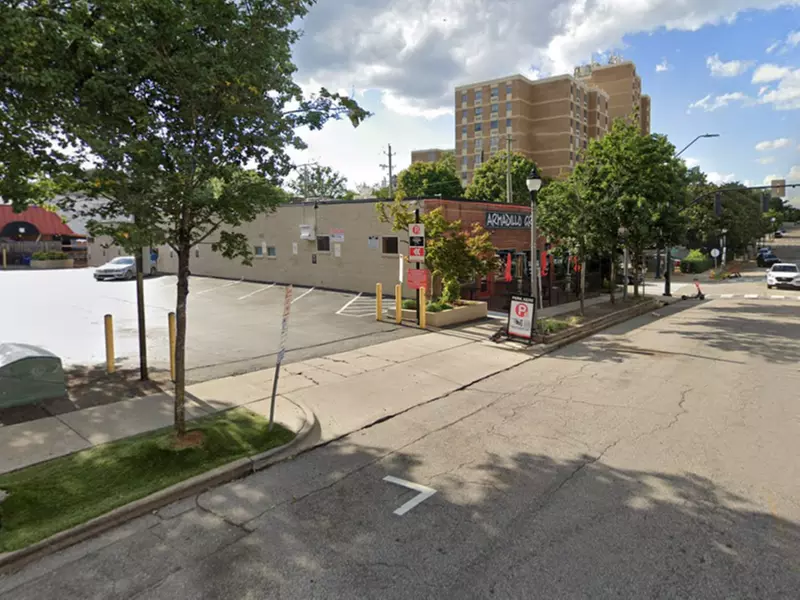 Parking at 439 Glenwood Ave. Lot