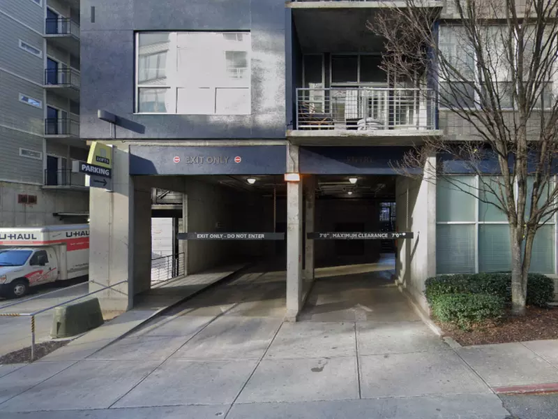 Parking at 1016 Lofts Garage