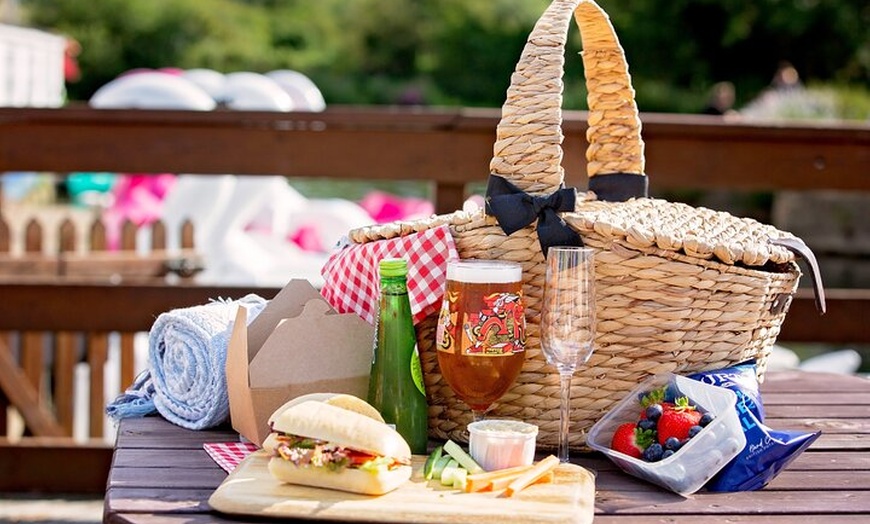 Image 2: Romantic Row Boat Picnic for Two - Private River Experience