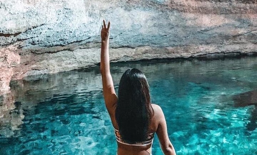 Image 25: Sacred Waters: 3 Cenotes & Hidden Lagoon from Cancun