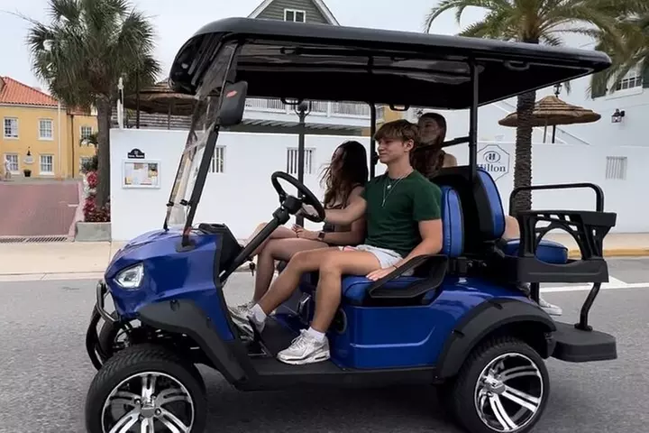 6 Passenger Golf Cart Rental in Key West