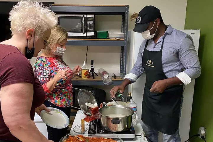 Half Day Sardinian Pasta Classes with Dining and Latin Dance