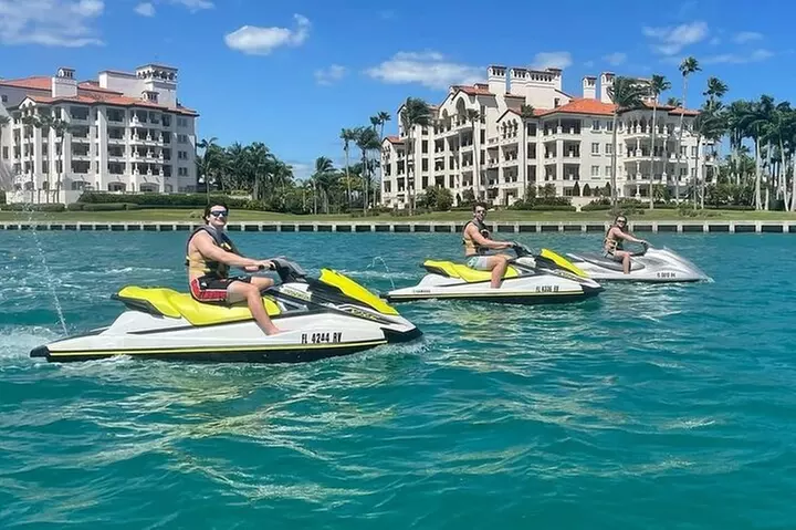 Miami Biscayne Bay Jet Ski Tour