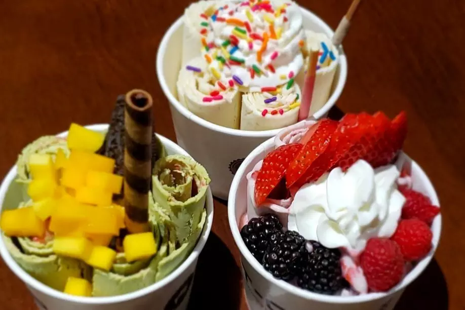 $10 For $20 Worth Of Rolled Ice Cream, Bubble Tea & More