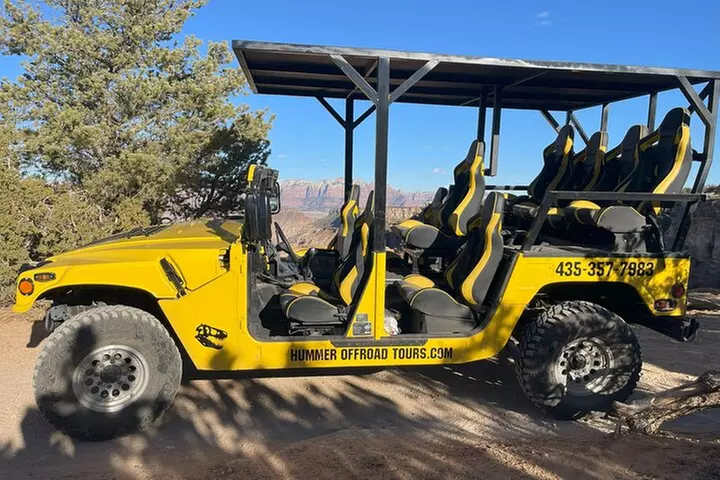 Ride and Explore Zions Trails in Hummer
