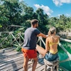 Image 30: ATV Ziplines Aquazip and Bungee Adventure at Cenote