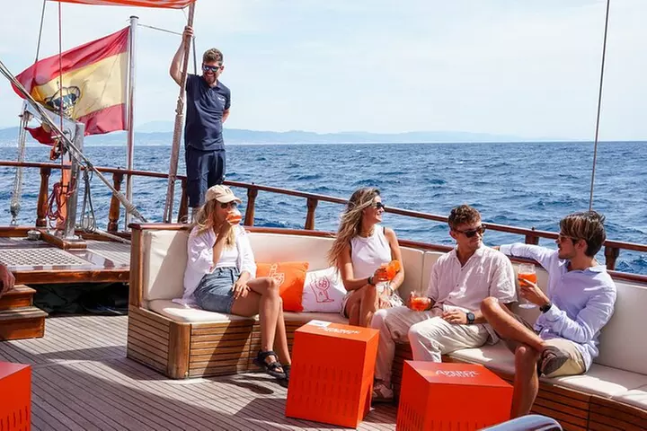 Crucero en barco por Aperol Spritz