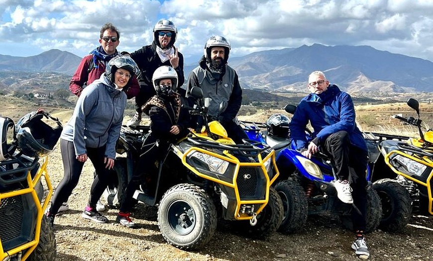 Image 26: 1 Hora de Aventura Guiada en Quads ATV en Mijas Málaga