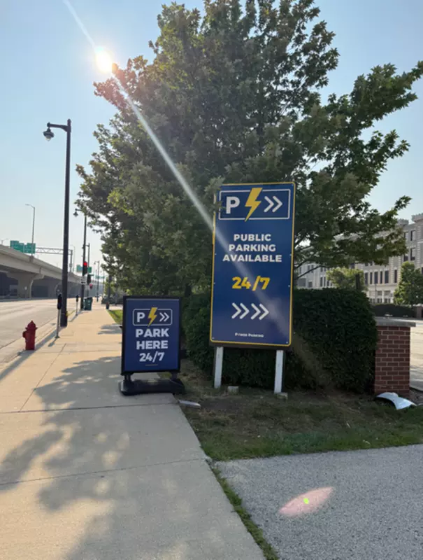 Parking at P812 - 2nd & Michigan Lot