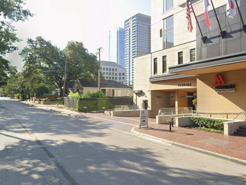 Parking at Marriott Dallas Uptown Garage - Valet