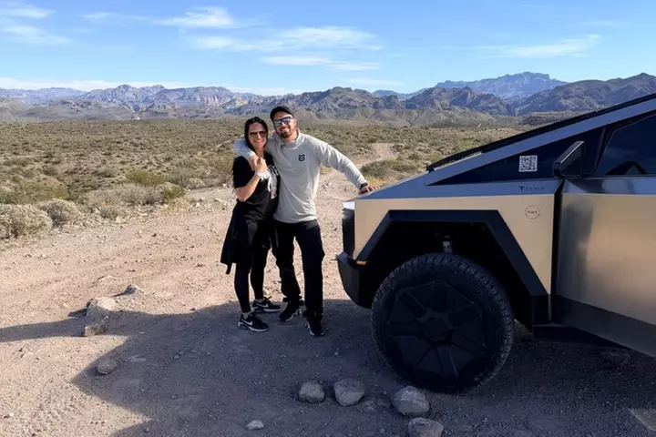 The Original Tesla Cybertruck/Jetsurf Tour in the Sonoran Desert