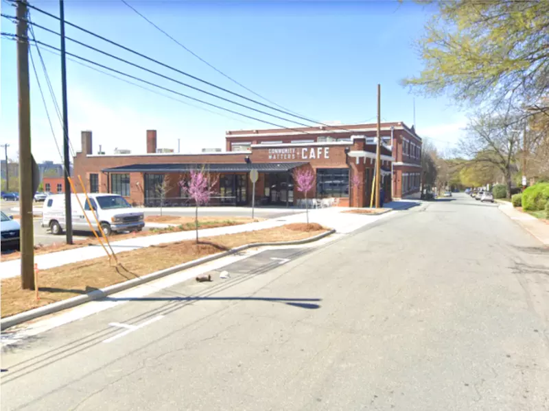 Parking at Community Matters Cafe Lot