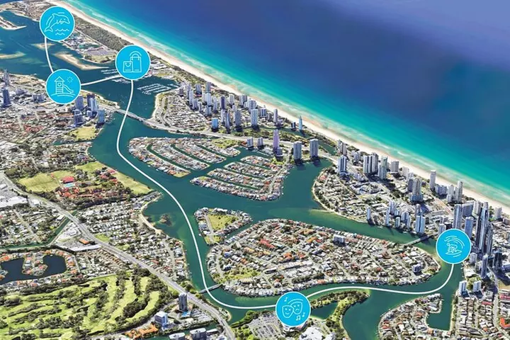 Gold Coast Hop On Hop Off Sightseeing Cruise 1 Day Pass - Primary Image