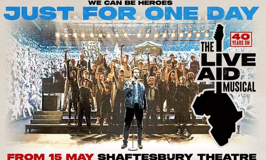 Image 1: London Theatre: JUST FOR ONE DAY - The Live Aid Musical