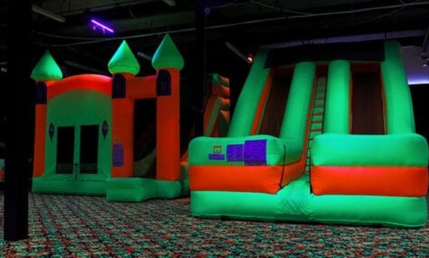 Image 2: $22.49 For 2 Hours Admission For 2-Includes Access To Bounce Houses...