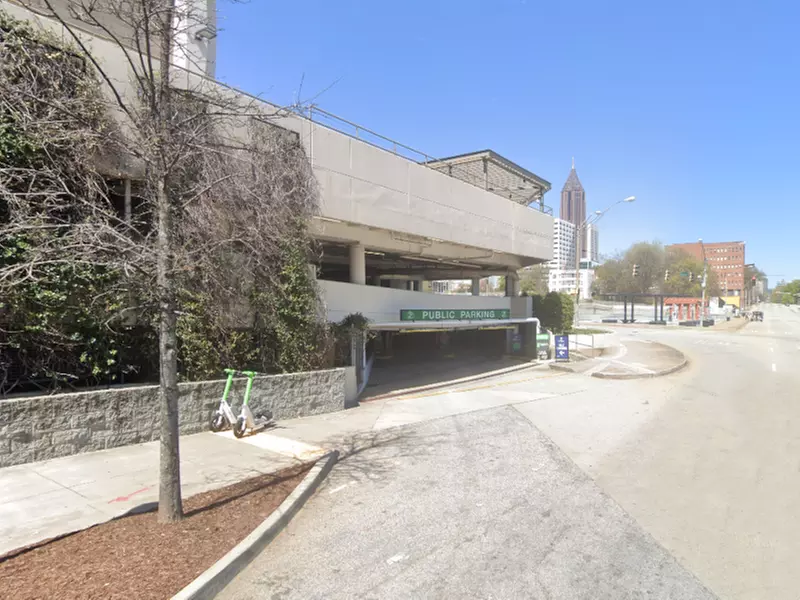 Parking at Hilton Atlanta Garage