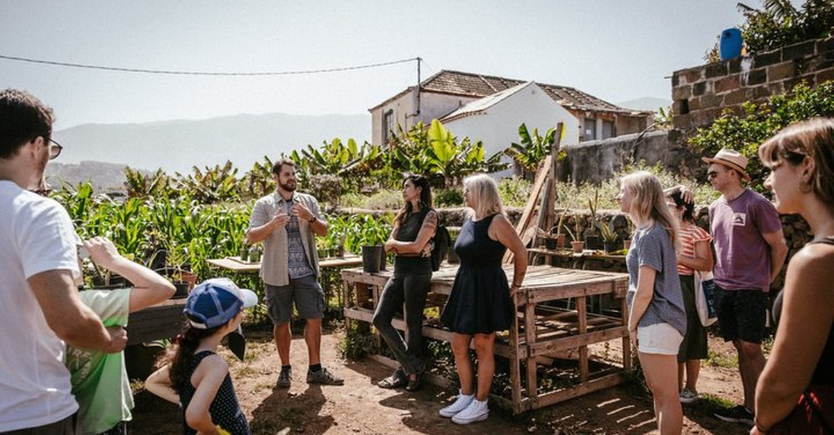 Visita a una granja sostenible Finca Encuentro en Tenerife