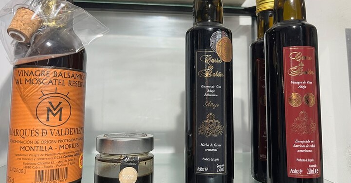 Cata de vinagres y maridajes en Córdoba