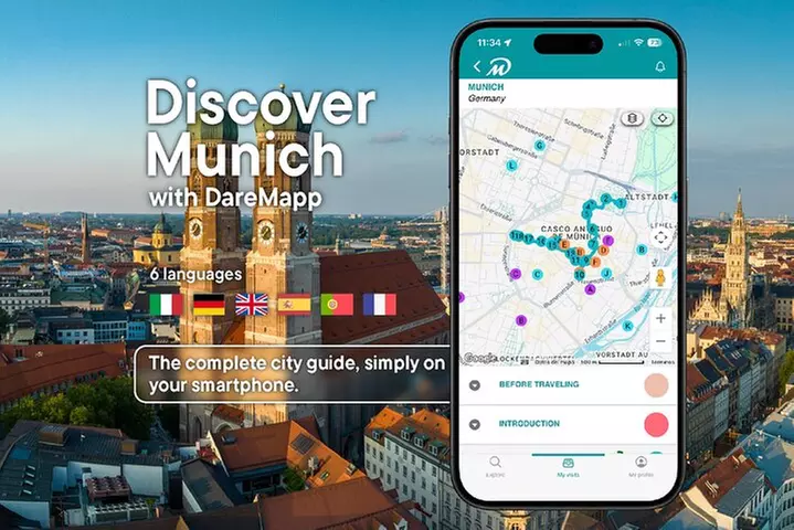 Erkunden Sie München in Ihrem eigenen Tempo, ohne Gruppen oder feste Fahrpläne, mit Ihrem Mobiltelefon. - Primary Image