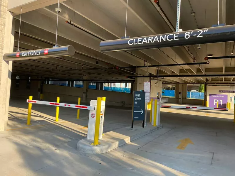 Parking at 1300 Ballpark Way Garage