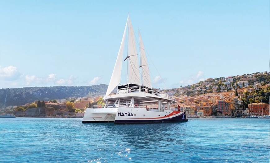 Image 1: Le Brunch en Mer en Catamaran Villefranche et Cap Ferrat Nice