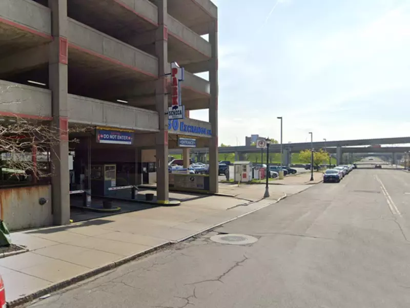 Parking at 50 Exchange Ramp Garage