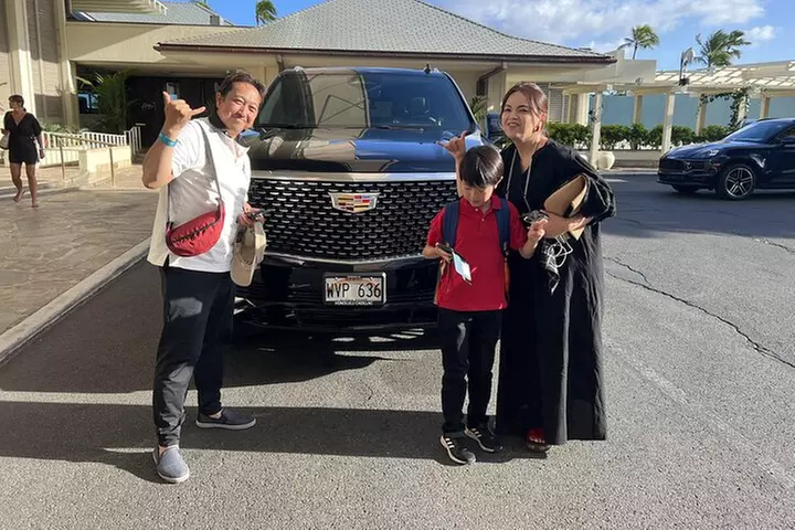 One-Way VIP Transfer: Honolulu Airport, Waikiki, Cruise Port