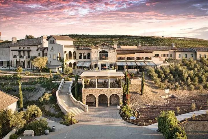 Europa Village Winery Tour including 8 Tastings & 3 Food Pairings