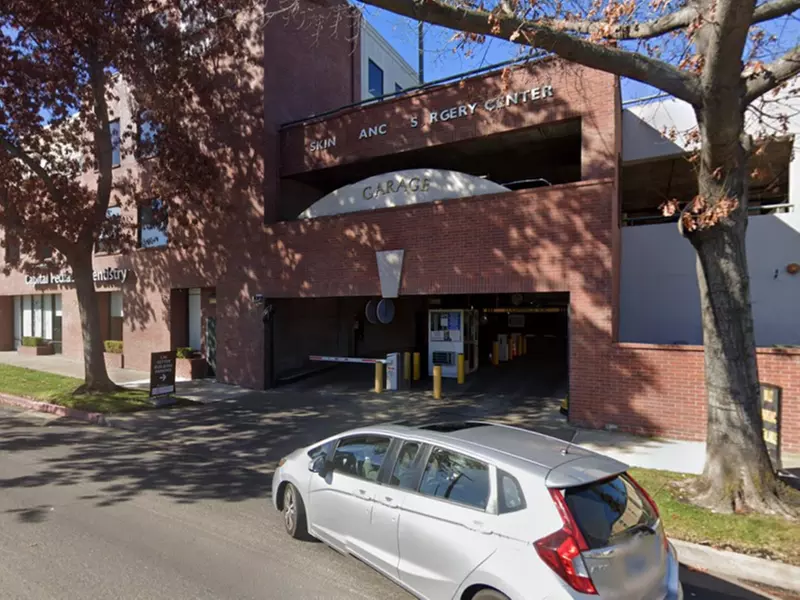 Parking at California Sutter Garage