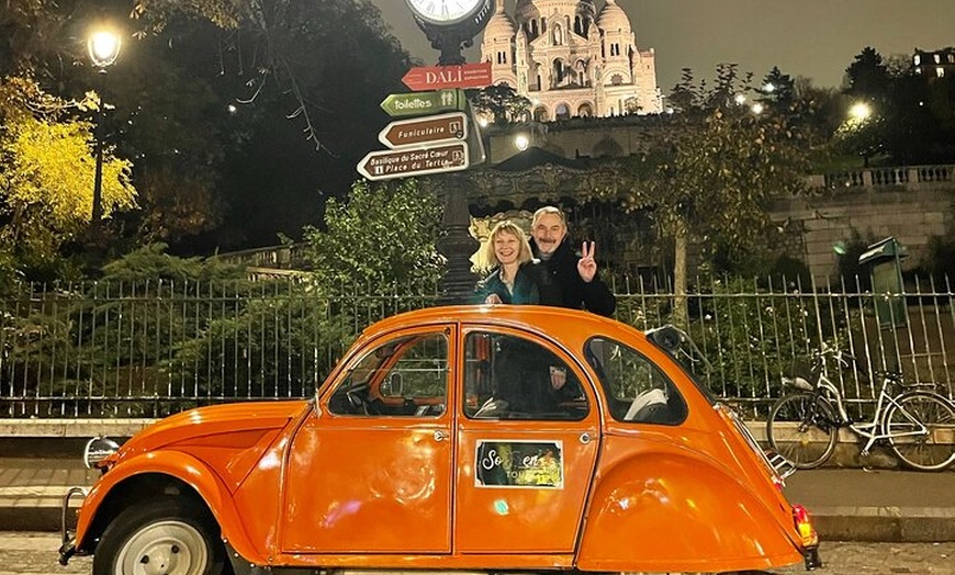 Image 8: 2 heures de Balade Privée de Nuit en Citroën 2CV à Paris