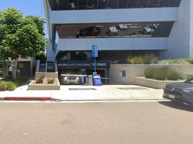 Parking at 7817 Ivanhoe Ave. Garage