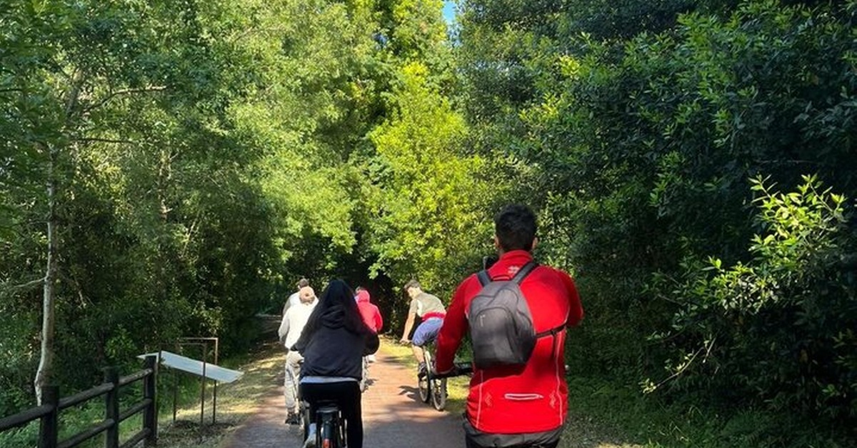 Experiencia en bicicleta eléctrica por la ribera del río Miño en Vigo