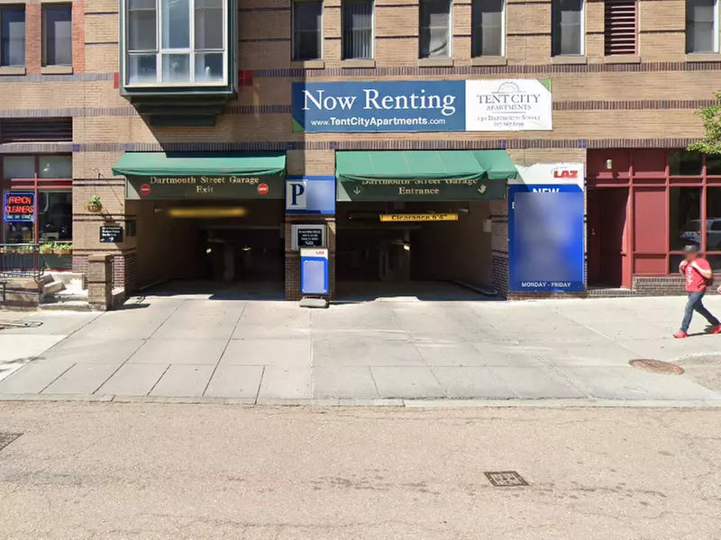 Parking at 126 Dartmouth St. Garage