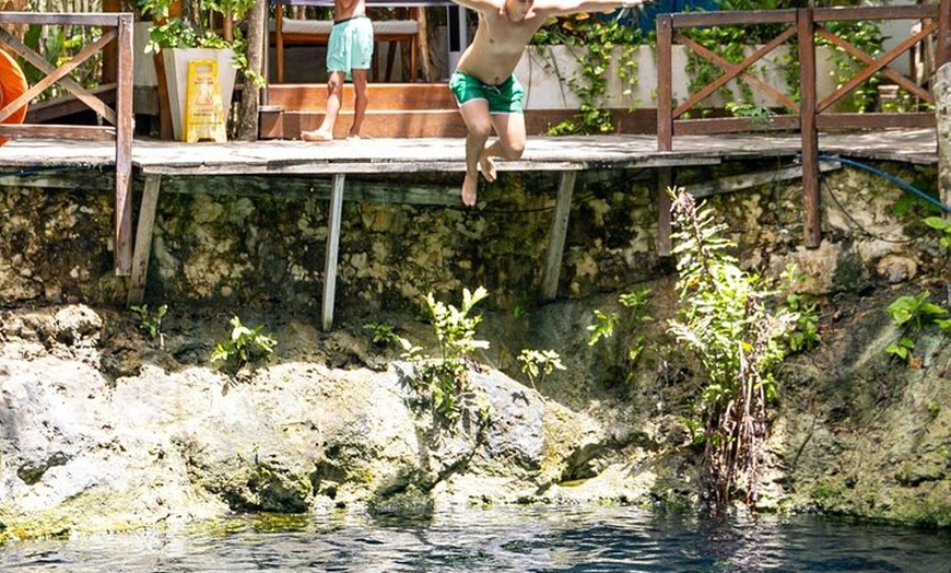 Image 18: Sacred Waters: 3 Cenotes & Hidden Lagoon from Cancun