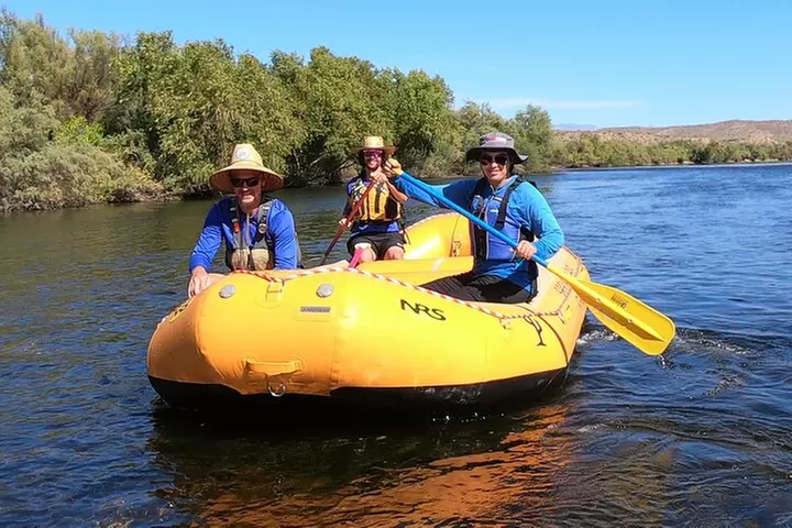 Guided Rafting on the Lower Salt River - Primary Image