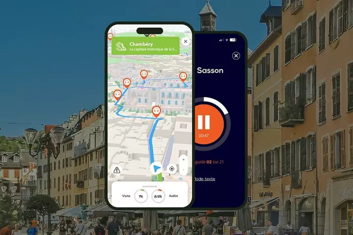Chambéry Visite audioguidée à pied 1h30 et 23 commentaires audios - Primary Image