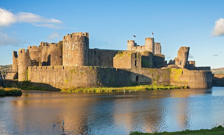 Image 1: From Cardiff: Three Castles, Welsh Mountains & More Day Tour