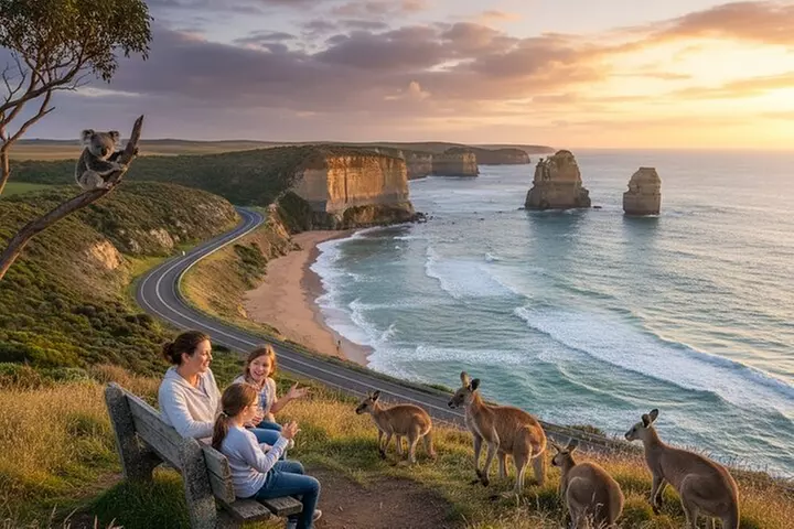 Great Ocean Road 12 Apostles kangaroo, koala and chocolate tour