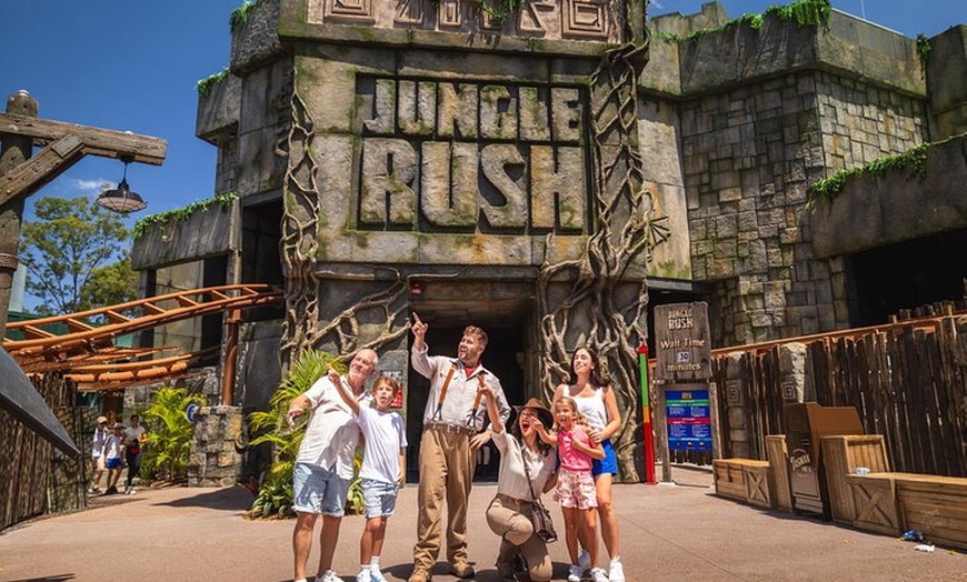 Image 1: Dreamworld Gold Coast 1-Day Pass – Thrills & Wildlife Encounters