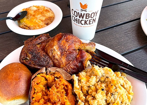 5% Cash Back at Cowboy Chicken
