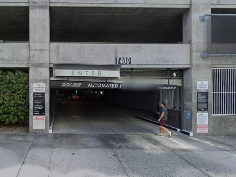 Parking at Cinerama Dome Garage